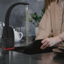 Ver imagem 4 de Torneira Eletrônica Zagonel Prima Touch 5500w de Parede ou Bancada Preto - 220v