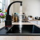 Ver imagem 3 de Torneira Eletrônica Zagonel Prima Touch 5500w de Parede ou Bancada Preto - 220v