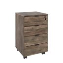 Ver imagem 3 de Gaveteiro Volante 4 Gavetas Kugv44 Kuadra Espresso Móveis