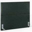 Ver imagem 1 de Cabeceira Box Casal King Com Tachas 195 cm Vicenza L02 Linho Verde Musgo - Lyam Decor