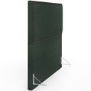 Ver imagem 7 de Cabeceira Box Casal King Com Tachas 195 cm Vicenza L02 Linho Verde Musgo - Lyam Decor