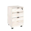 Ver imagem 3 de Gaveteiro Volante 2 Gavetas e 1 Gaveta para Pastas Kugv43 Kuadra Espresso Móveis