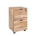 Ver imagem 3 de Gaveteiro Volante 2 Gavetas para Pastas Kugv42 Kuadra Espresso Móveis