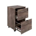 Ver imagem 2 de Gaveteiro Volante 2 Gavetas para Pastas Kugv42 Kuadra Espresso Móveis