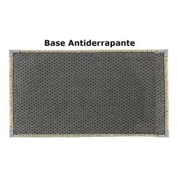 Tapete Sala Veludo Cinza A-122 Andino 2,00x2,50 - 3