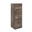 Ver imagem 3 de Gaveteiro Arquivo 4 Gavetas para Pastas Suspensas Kuaq40 Kuadra Espresso Móveis