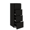 Ver imagem 4 de Gaveteiro Arquivo 4 Gavetas para Pastas Suspensas Kuaq40 Kuadra Yescasa