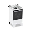 Ver imagem 1 de Fogão 4 Bocas Atlas Agile Up com Mesa de Inox a Gás Bivolt branco