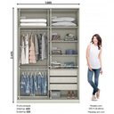 Ver imagem 6 de Quarto Solteiro Completo Henn Seletto 5 Peças 8 Portas 3 Gavetas