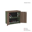 Ver imagem 6 de Armário para Escritório Baixo 2 Portas com Chave