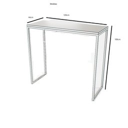 Bancada Cozinha Balcão Gourmet Preto 120cm Tampo Preto - 3