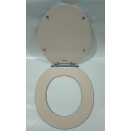Tampa De Vaso Sanitário Laqueado Universal Pêssego Shell - 4