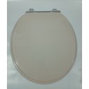 Ver imagem 3 de Tampa De Vaso Sanitário Laqueado Universal Pêssego Shell