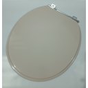 Ver imagem 1 de Tampa De Vaso Sanitário Laqueado Universal Pêssego Shell