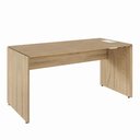 Ver imagem 2 de Mesa Executiva Diretor Dinâmica 1,5 m X 0,70 m Corporativa com Bordas Chanfradas e Caixa de Tomadas