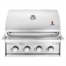Churrasqueira a Gás de Embutir Square 4 Queimadores Chaleur Brasil - 1