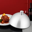 Ver imagem 3 de Kit 12 Cloches em Aço Inox Cúpula 24,5cm Service Tramontina Restaurantes Eventos