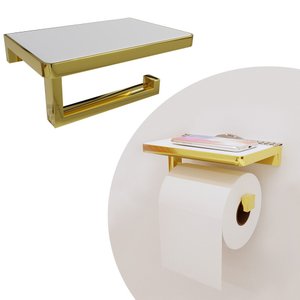 Papeleira Suporte - Eterna Gold