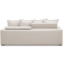 Ver mais imagens de Sofá Retrátil Reclinável para Sala de Estar Living 215cm Vêneto F04 Bouclê Off White - Lyam Decor