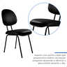 Cadeira Executiva Fixa Ergonômica P/ Escritório Home Office - 8