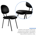 Ver mais imagens de Cadeira Executiva Fixa Ergonômica P/ Escritório Home Office