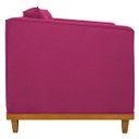 Ver imagem 5 de Poltrona Decorativa Europa Suede Doce Sonho Móveis - Pink
