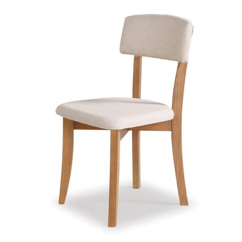 Cadeira Petani Encosto Estofado Branco 90cm - 59611