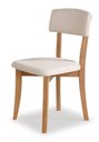 Ver imagem 1 de Cadeira Petani Encosto Estofado Branco 90cm - 59611