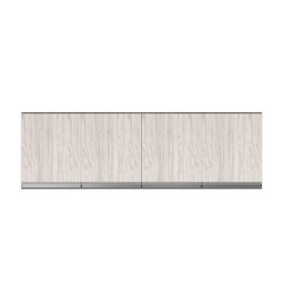 Armário Aéreo Suspenso P/ Cozinha Andreia 160cm C/ 4 Portas Castanho/aavelã - Ajl Móveis - 1