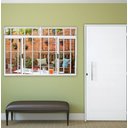 Ver imagem 2 de Janela de Correr Alumínio Branco 04f com Grade e Basculante Classic