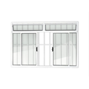 Ver imagem 3 de Janela de Correr Alumínio Branco 04f com Grade e Basculante Classic