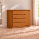 Ver imagem 1 de Cômoda com Sapateira Milão 100% MDF Mais Móveis