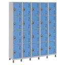 Ver imagem 3 de Locker de Aço 20 Portas Ideal para Escolas:azul Del Rey