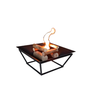Lareira 60cm P/ Jardim Fogueira Externa Portatil a Lenha - 1