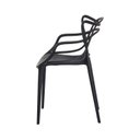 Ver imagem 4 de Kit 6 Cadeiras Allegra Sala de Jantar Preta