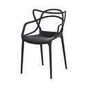 Ver imagem 2 de Kit 6 Cadeiras Allegra Sala de Jantar Preta