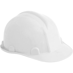 Capacete Aba Frontal Branco Com Carneira Plastica Classe B C