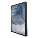 Ver imagem 3 de Quadro Decorativo Abstrato Mármore em Moldura Caixa Tacolado Moldura Trad 1cm Preta com Vidro 30 X 4