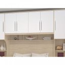 Ver imagem 5 de Quarto Modulado Casal 5 Peças Safira Espresso Móveis