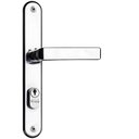 Ver imagem 1 de Fechadura Linha 2000S - Externa - Italy - Espelho Uno Cromado