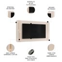 Ver imagem 3 de Painel para Tv 75 Pol 241cm Suspenso Ariane D04 Off/dourado - Mpozenato
