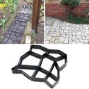 Ver imagem 4 de Forma Molde Concreto Piso Calçada Bloco Pedras Jardim 40x40
