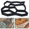 Forma Molde Concreto Piso Calçada Bloco Pedras Jardim 40x40 - 3