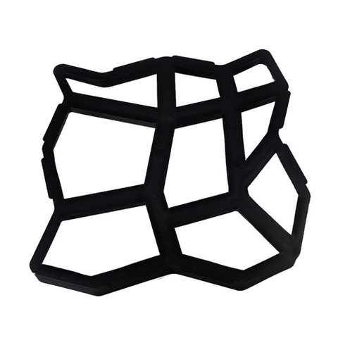 Forma Molde Concreto Piso Calçada Bloco Pedras Jardim 40x40