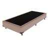 Cama Box Solteiro Bege Comfort Prime 78x188 - 1