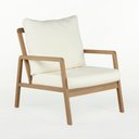 Ver imagem 3 de Poltrona Mag 67 Cm 80 Cm Boucle Branco