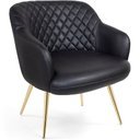 Ver imagem 2 de Kit 2 Poltronas Jade Pés Palito Gold Corano Black - Casaepoltrona