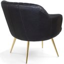 Ver imagem 6 de Kit 2 Poltronas Jade Pés Palito Gold Corano Black - Casaepoltrona
