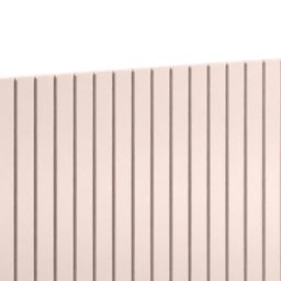 Painel de Parede Ripado 203,5x109x49cm Rosê sem Led - Matic Móveis - 2