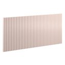 Ver imagem 1 de Painel de Parede Ripado 203,5x109x49cm Rosê sem Led - Matic Móveis